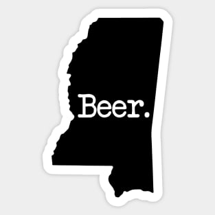 Mississippi Beer MS Sticker